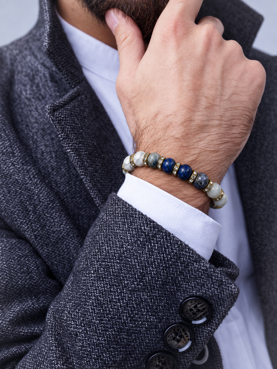 BLUNETRA Cancer Kark Rashi bracelet