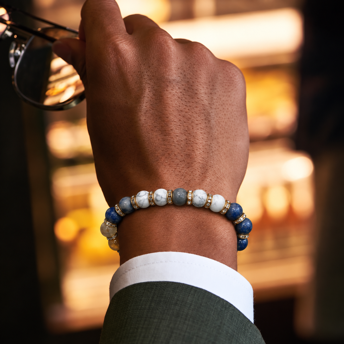 BLUNETRA Pisces Meen Rashi bracelet