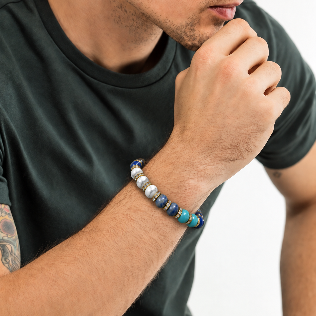 BLUNETRA Capricorn Makar Rashi bracelet